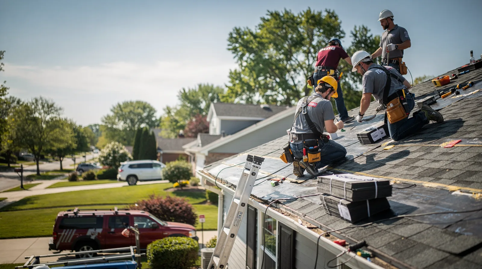 Roof Repair in Armstrong, IL around you